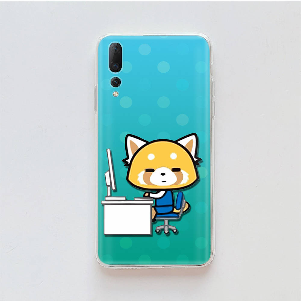Transparent Case for Samsung A04 A14 A23 M33 M53 Realme 10 9 C35 C55 VIVO X80 Infinix Hot 30 Note 11 Tecno Spark 8P Pro L-25 Aggretsuko