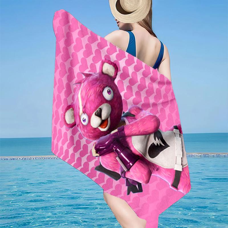 Game Marshmello Dance Beach Towel, Super Soft Microfiber, Gift for Her/Him, Birthday, for Pool, Beach, Travel, Home Decor Fan gifts