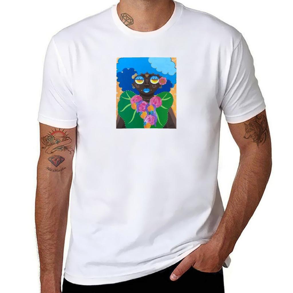 A Beautiful Woman Tshirt Large Size Short Sleeve Tshirt