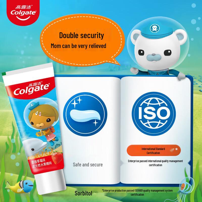 Colgate Octonauts Kids Toothpaste Set, 6-12 Years
