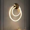 2025 Modern LED Wrought Iron Wall Light for Living Room and Bedroom