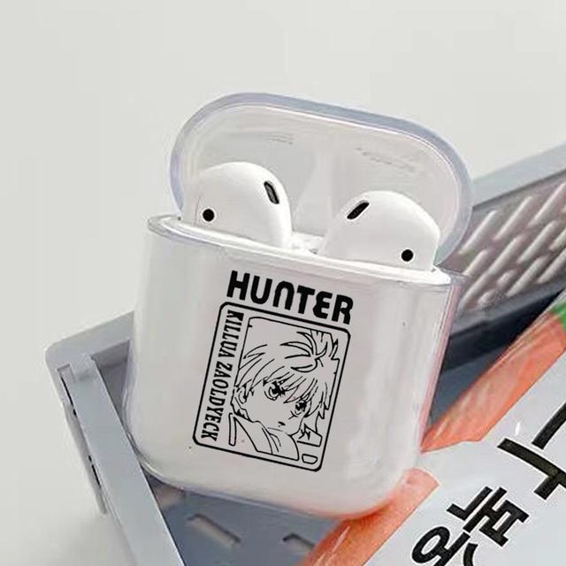 Hunter x Hunter HXH Anime Hunter X hunter 3 Air pod Hoesje voor Airpods 2 1 Hoesjes Voor Air pod pro Doorzichtig Schattig Zacht transparant Coque
