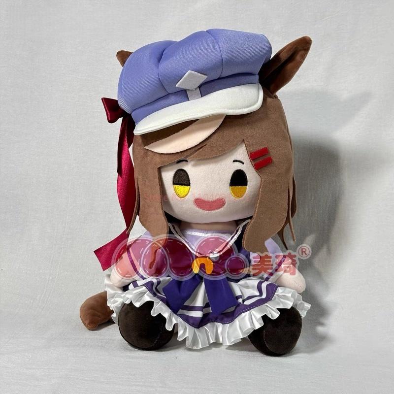 30cm Anime Umamusume: Pretty Derby Tokai Teio Symboli Rudolf Plush Cotton Doll Sitting Posture Dolls Plushie Cosplay Doll Gifts