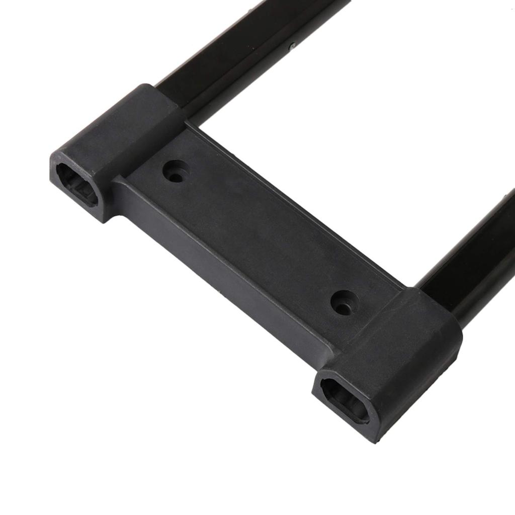 SHANOER Suitcase Handle, Telescoping Handle, Replacement Drawbar for 20-inch Suitcases, Aluminum Alloy, Silver & Black, R001#