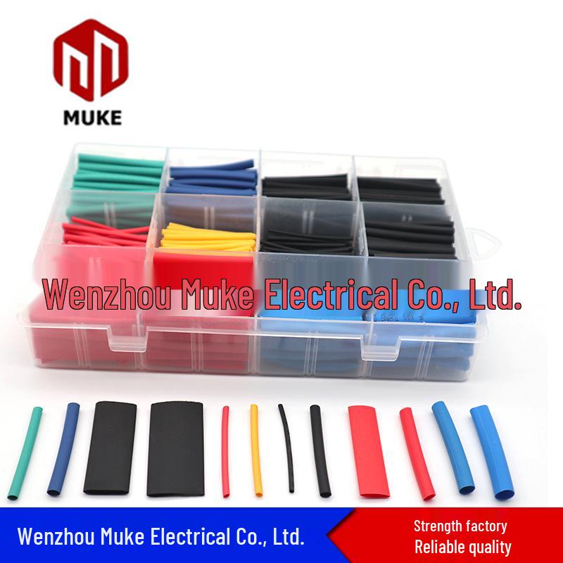 560-Piece Colored Insulated Heat Shrink Tubing Set with Special Bagged Boxed Storage - MUKE TUBE