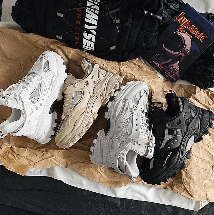 Scarpe da uomo Stile coreano Scarpe sportive alla moda Scarpe vecchie scarpe  da corsa spesse Scarpe casual da corsa acquista in modo economico —  spedizione gratuita, recensioni reali con foto — Joom