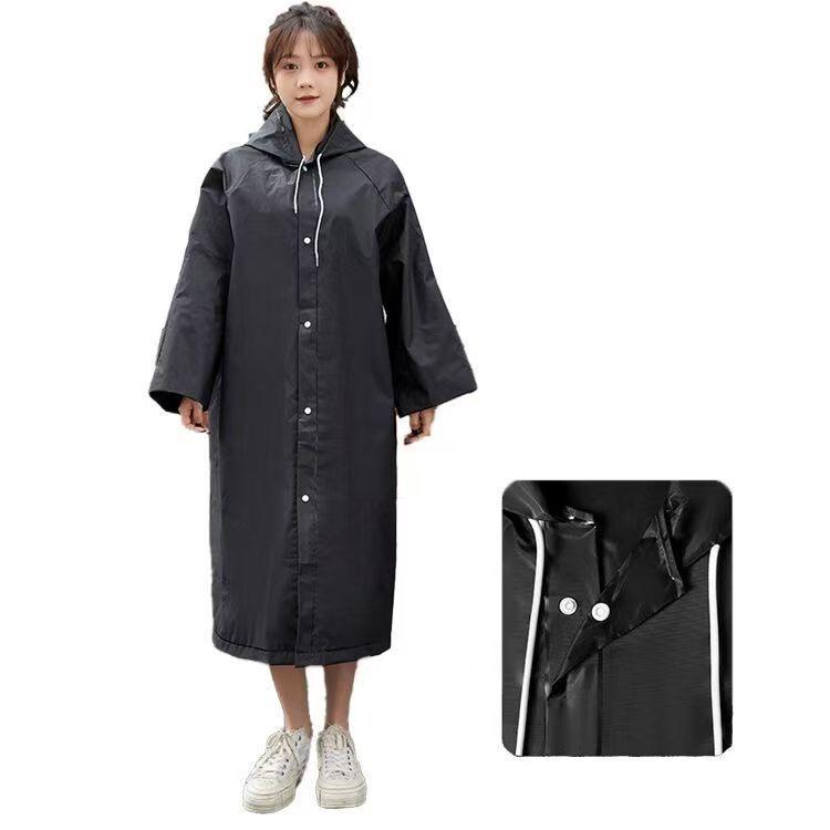 

Unisex Full-Body Waterproof Raincoat & Pants Set for Riding with Reflective Stormproof Design One Size