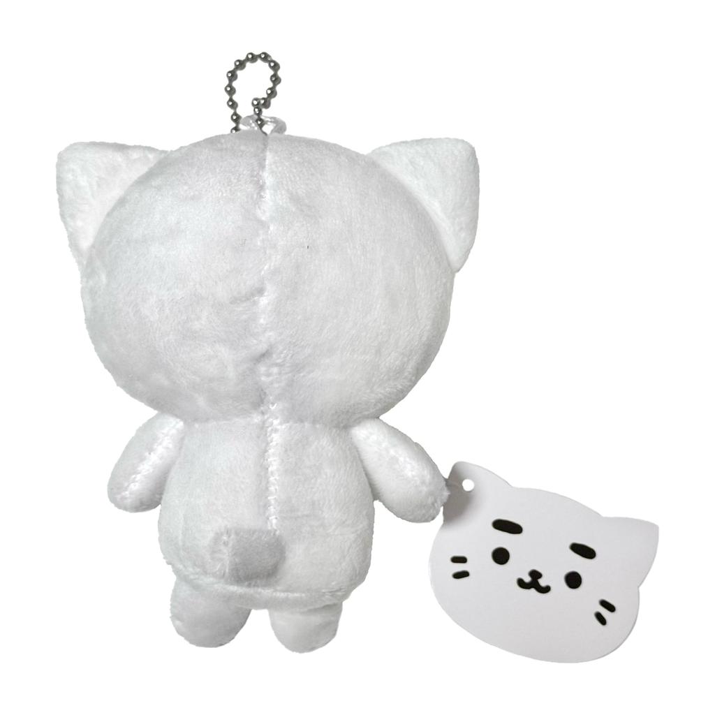 Plush Mascot Keychain (salaryman Abeneko)