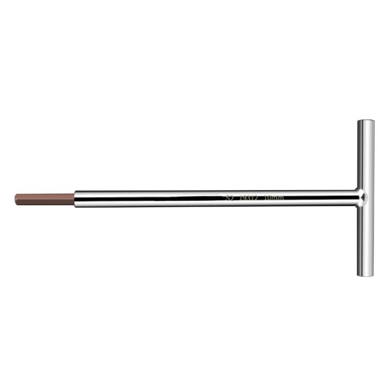 Klucz ręczny w kształcie litery T Klucz nasadowy sześciokątny Klucz z rękojeścią T Przedłużany klucz nasadowy T do prac mechanicznych 3/4/5/6/8/10mm