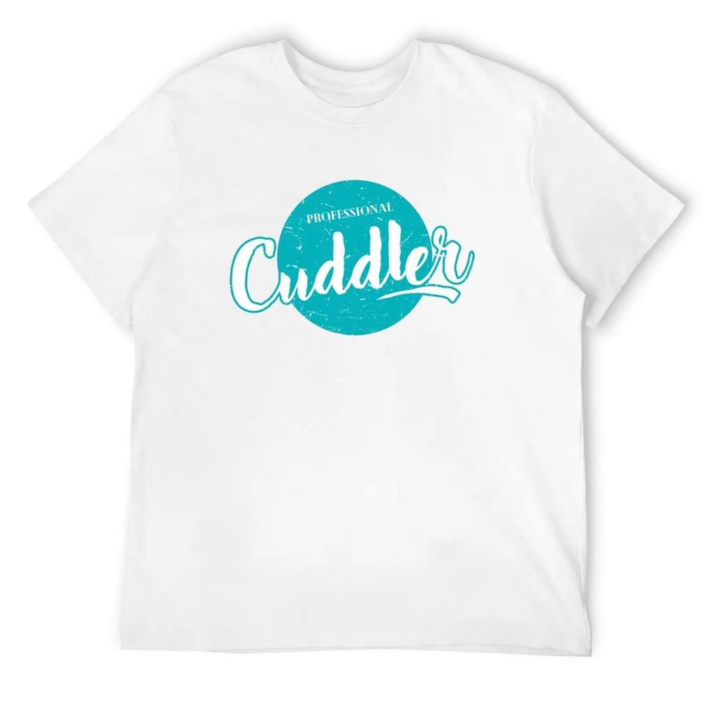 Professional Cuddler T-Shirt Sweat Korean Fashion Men'S T Shirts