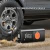 Inflador de Pneus Portátil Bomba de Ar Inteligente Inflador de Pneus Com Manômetro Digital Recarregável Luz Para Reparo de Caminhão Motocicleta