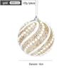 Gangheng 8CM Pearl Foam Christmas Tree Decor Ball Ornament