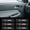 Logo auta Nálepka do interiéru Centrální ovládání Obtisky Znak Odznak Pro Astra j g Insignia Corsa d Vectra c Zafira a Auto Gadgety