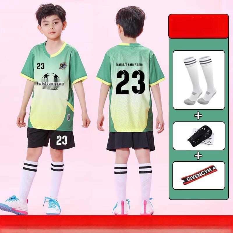LongChan Kids' Professional Soccer Jersey Set