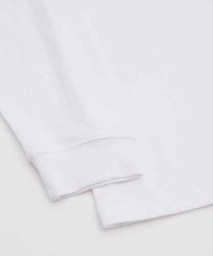 IMPROMES Casual SIDEWAYSTANCE Embroidered Downer Panda Long Sleeve T-Shirt, Men's, Oatmeal