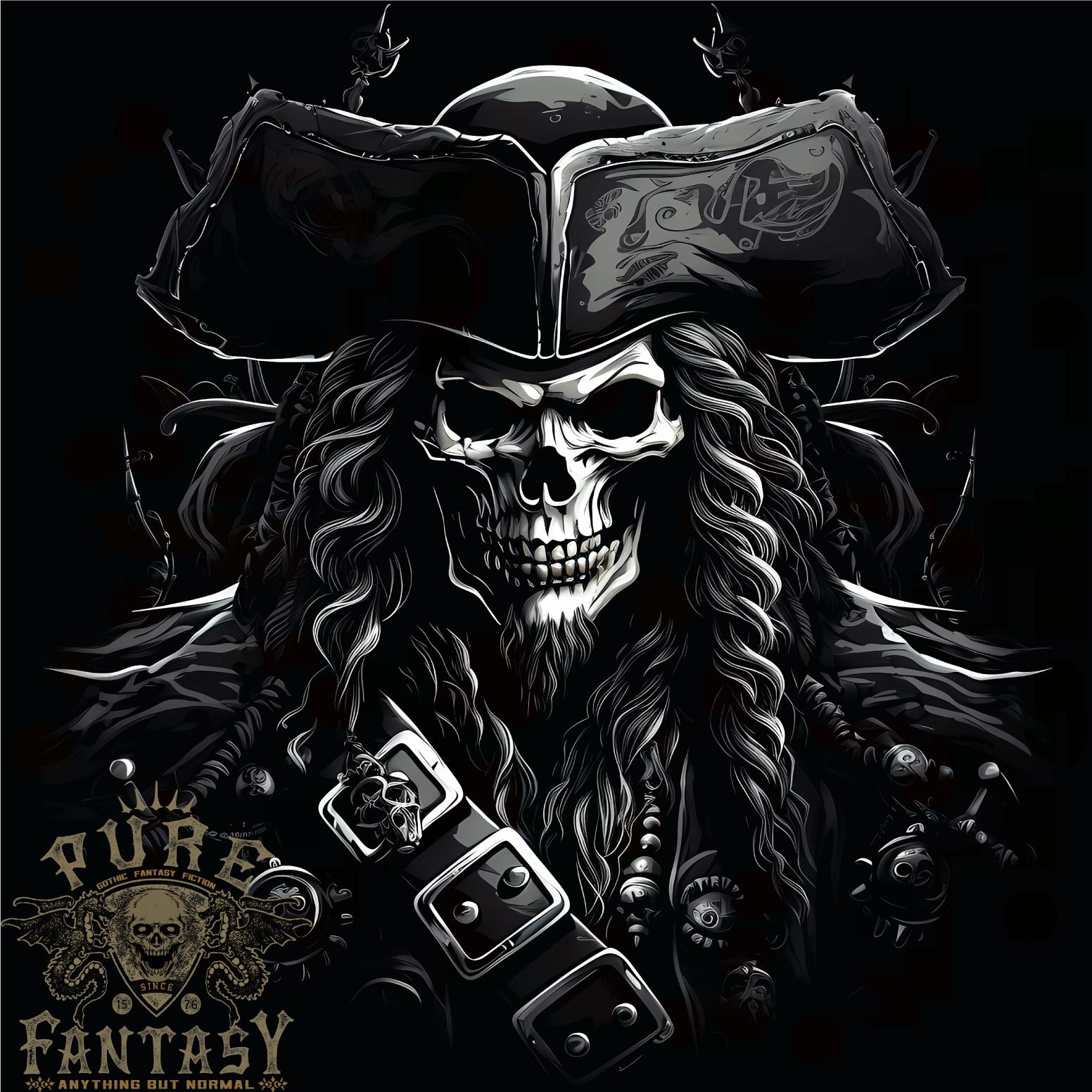 26 Pirate Skull 1 Mens T-Shirt 100% Cotton Unisex T-Shirt M