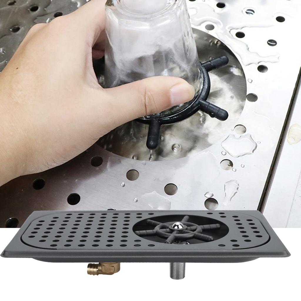 Gospodarstwo Domowe Komercyjne Automatyczne Mycie Czyszczenie Płukanie Kubków Ze Stali Nierdzewnej do Baru Matowa Czerń