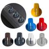 10Pcs Plastic Flush Head Guitar Knobs Guitar Amplifier Effect Pedal Knobs Replacement Pointers Control Knobs Guitar Part