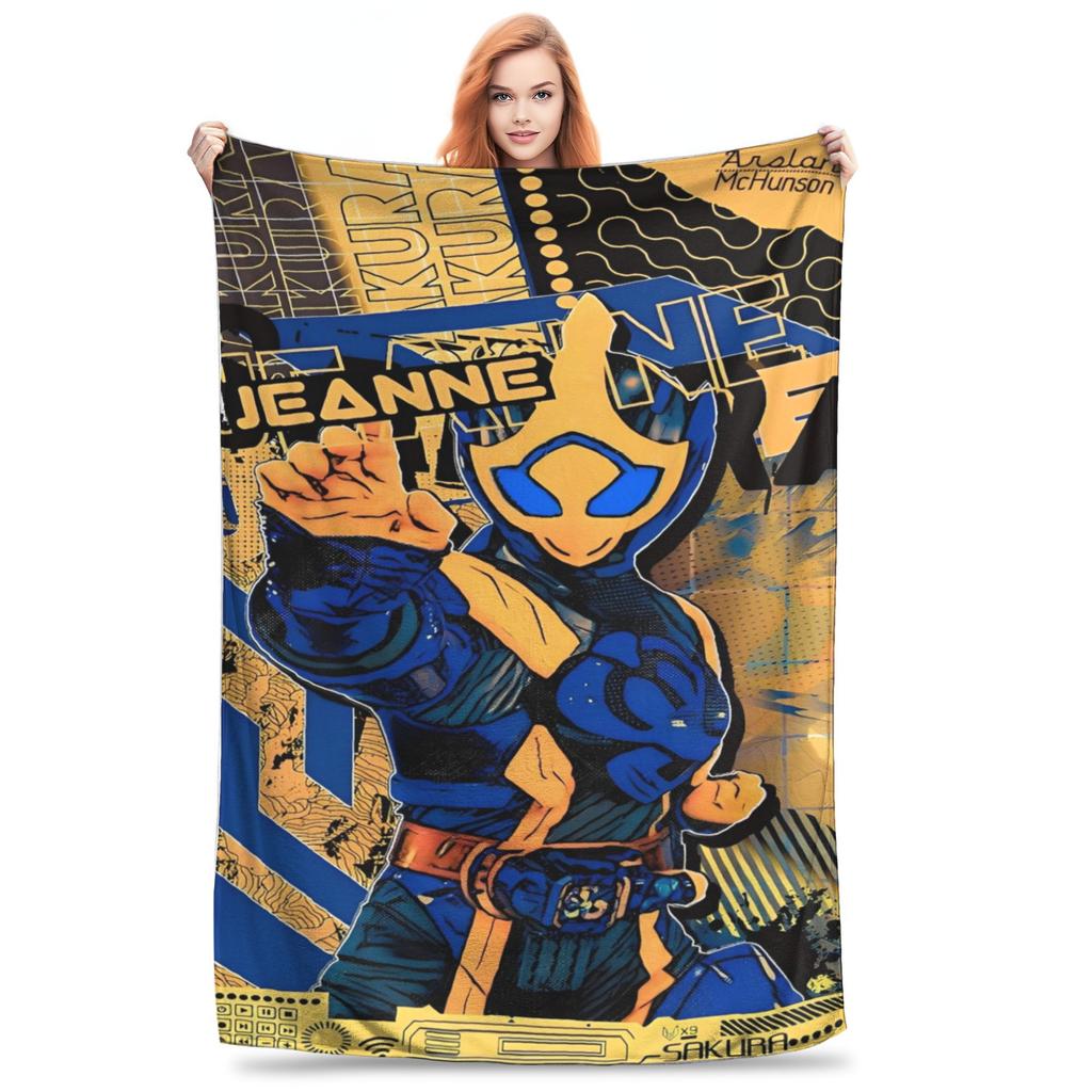 Super Soft kamen rider anime Throw Blanket Premium Flannel Fleece Lightweight Bed Blanket Fuzzy Plush Bedspread All Season Use
