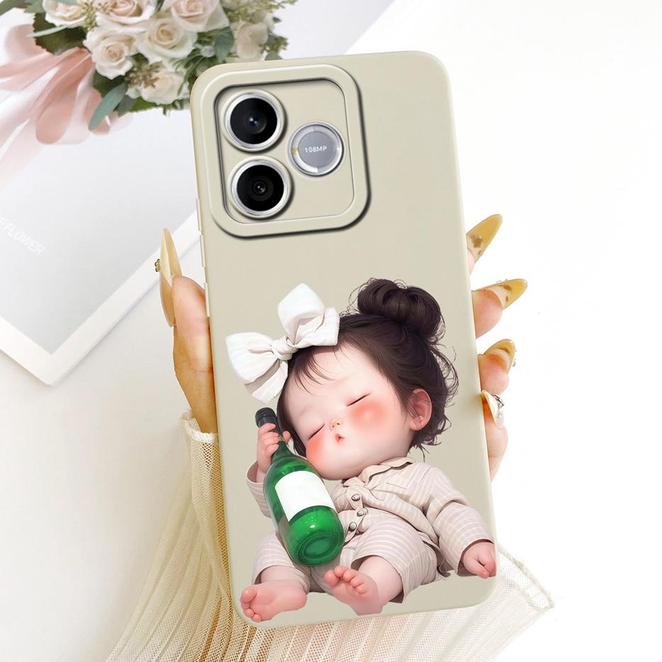 For Honor 600 Lite Case LNA-NX1 Cute Funny Cartoon Cover Shockproof Soft Silicone Case For Honor 500 Smart Honor600 Lite 5G Bags