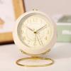 Alarm Clock Student Mini Version Bedroom Desk Bedside Ornaments Ins Retro Paint Simple Creative Hour Clock