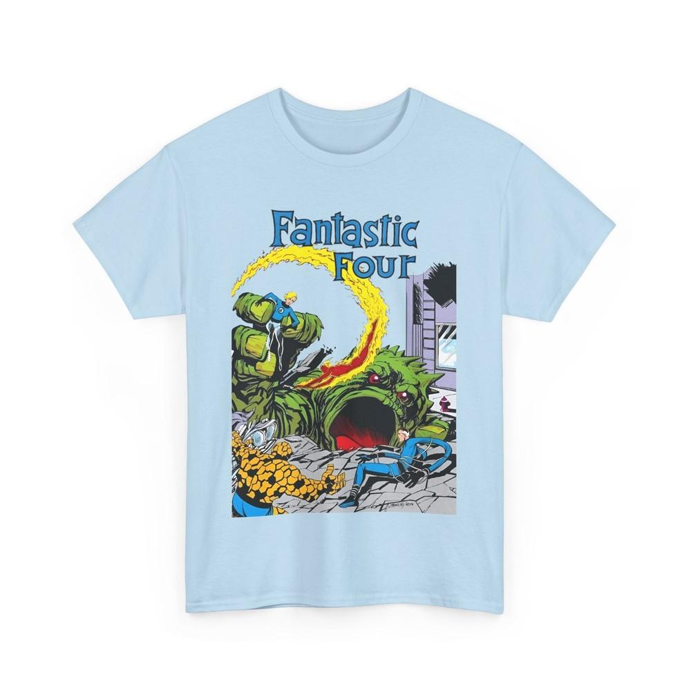 

Fantastic Four T-Shirt - John Byrne Art - #1 Cover - Marvel Comics - Human Torch 3XL