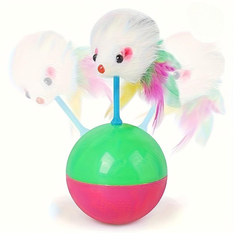 2pcs Cat Toys Set Mouse Not Tumbler Fun Teasing Cats and Dogs Self High Toys Pet Supplies Toys Teasing Cat Toys Interactive