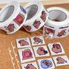 Capybara Aufkleber Für Flaschen Selbstklebende Stickerrolle Für Scrapbooking Capybara Tiere Selbstklebender Aufkleber Für Bücher Kisten
