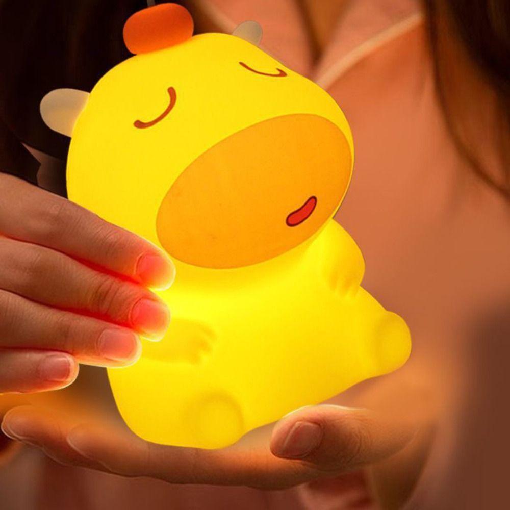 Cartoon Capybara Lulu Touch Light Adjustable Bedside Lamp New Night Light