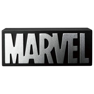 Metacolle Marvel Logo Collection (Black/Silver)