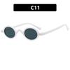 New Vintage Oval Sunglasses Women Brand Designer Sun Glasses Women/Men Cat Eye Retro Fashion Eyewear UV400 Glasses