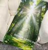 Sonniger Wald Druck Strandtuch Gemustert Sonnenschutz Und Winddicht Geeignet Für Schwimmbad Camping Reise Decke