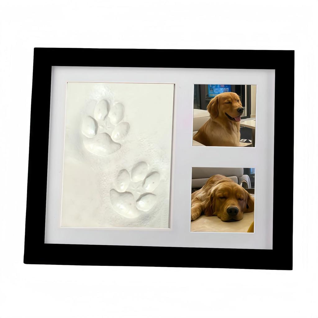 NEW Creative Pet Hand and Foot Prints DIY Commemorative Picture Frame Gift for Children
