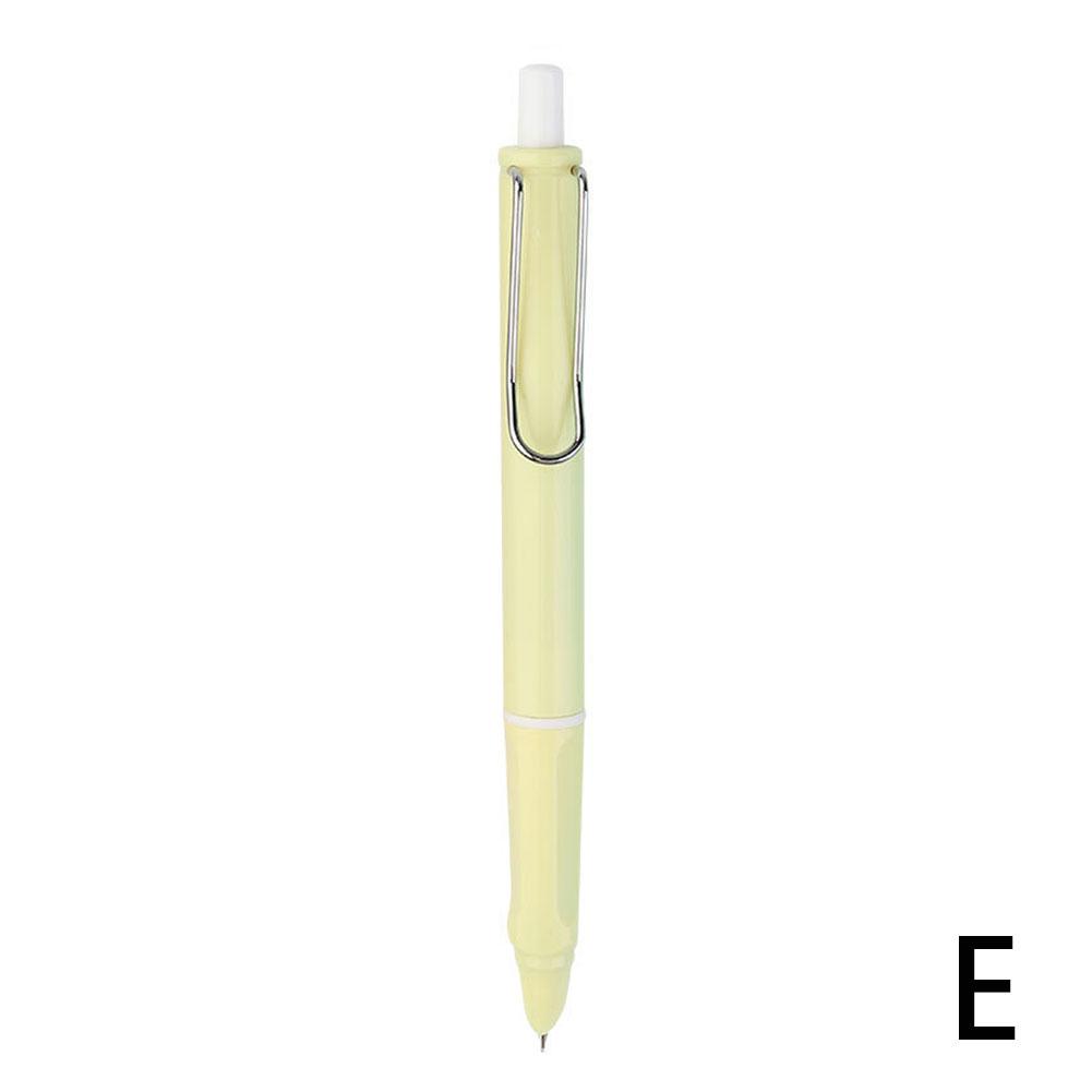 Fountain Pen Press Type Ink Pen Nib Converter Push Action Automatic Writing Pens Retractable Fountain Pen Office Stationery