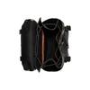COACH backpack Flap 27 Printed flap drawstring Coated canvas with soft pebbled leather School bag Men's Black presbyopia and camouflage