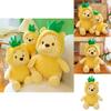 Suave y Achuchable Piña Oso Winnie the Pooh Peluche Amarillo Regalo de Navidad para Niños