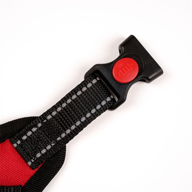Adjustable Explosion-Proof Pet Harness for Small Medium Dogs - Outdoor Dog Chest Strap Supplies (8 Colors)