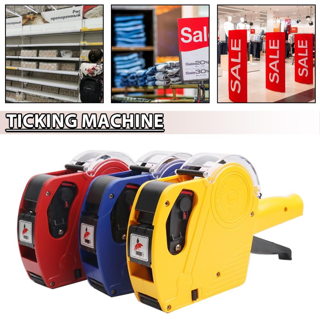 

PDTO 8-значный ценник, этикетировщик, устройство для изготовления этикеток для офиса, розничного магазина, продуктового магазина