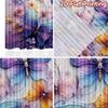 2D flat Photography Backdrop Photography Backdrop Colorful Butterflies and Flowers 100% Polyester Party Decorations Perfect