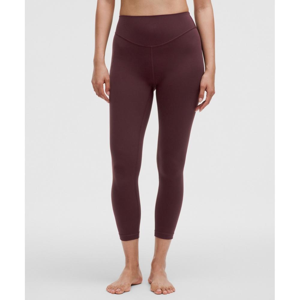 

Lululemon WUnder Under Nulu High Rise Tight 25 Goodnight Plum 0