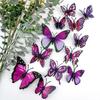 12Pcs/Set Multi Color Butterfly Wall Sticker Living Room Bedroom Decor For Wedding Decoration Butterflies Home Beautify Decals