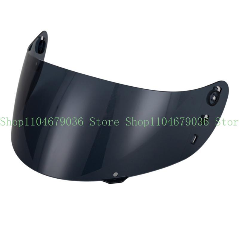 652F Scratchproof Wind Shield for Icon IC-04 Motorcycle Helmets Visors Replacement Helmets Shield Lens Face Shield dark tea