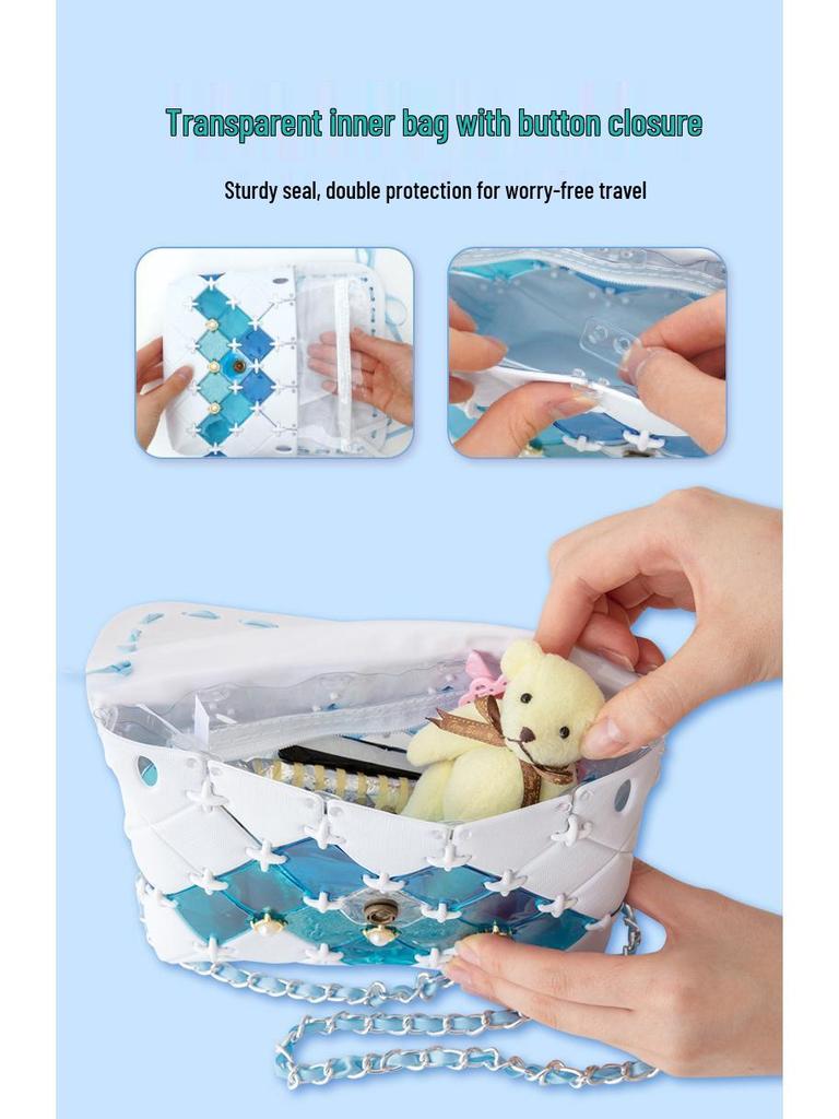 Japanese DIY Girls' Handmade Toy Splicing Bag - PCR-041 Birthday Gift