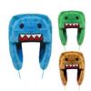 Domo-kun Head Hat Plush Toys Movie DOMO Toy Fans for Kids Halloween Gifts Cute Doll Game Fans Kids Birthday Xmas Gift Home Dec
