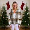 Women'S  Sweater Cute Fun Printing Sweater Fall And Winter Long Sleeve Knitted Sweater