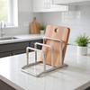 Chopping Board Holder Multi-Functional Large Capacity Cutting Board Holder for Counter for Home Apartment Rental House