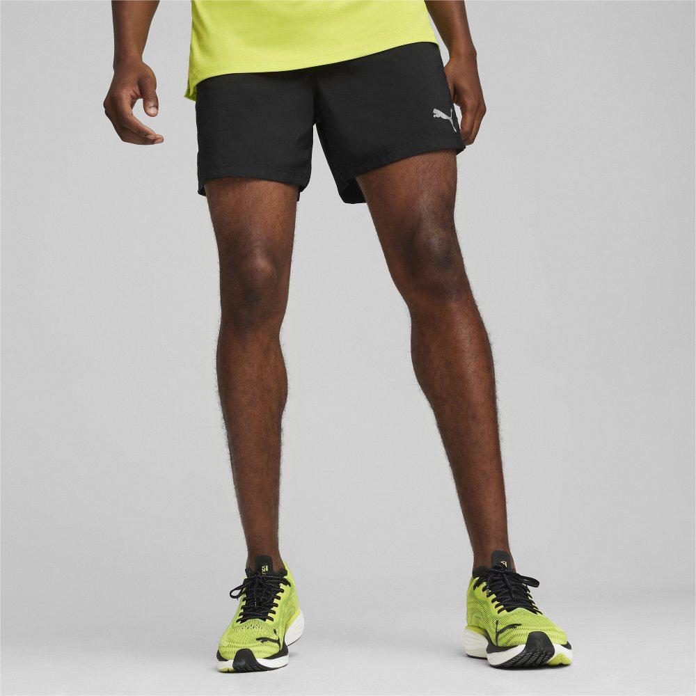 Puma Run Favorite Velocity 5" Shorts Men Shorts Black Teal 525448-51