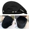 Embroidery Beret Hat Cotton Flat Hat Casual Gatsby Cap  Outdoor