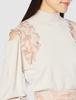 Snidel Sus Sheer Embroidery Pullover SWNT231157 PBEG F Women's