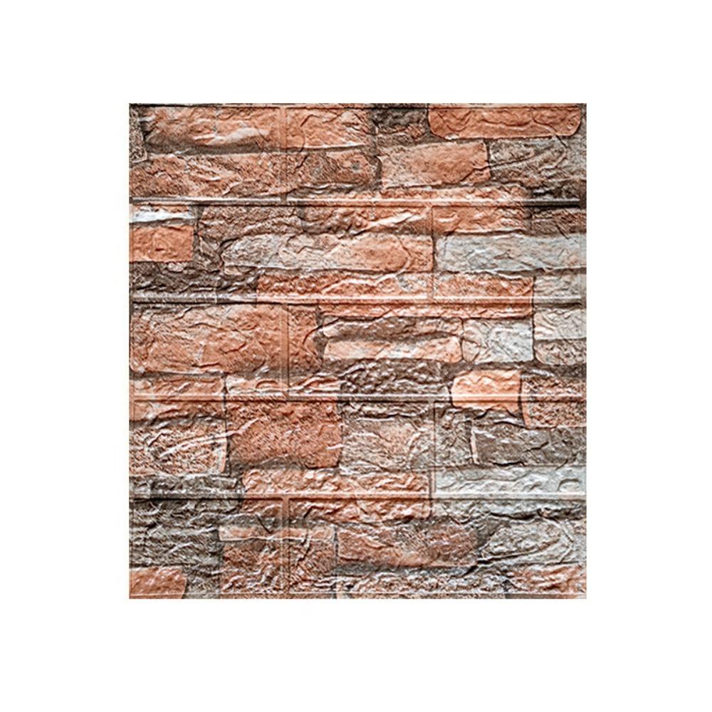 DIY 3D Imitation Brick Wall Stickers Peel and Stick Background Wallpaper  Wallboard Renovation